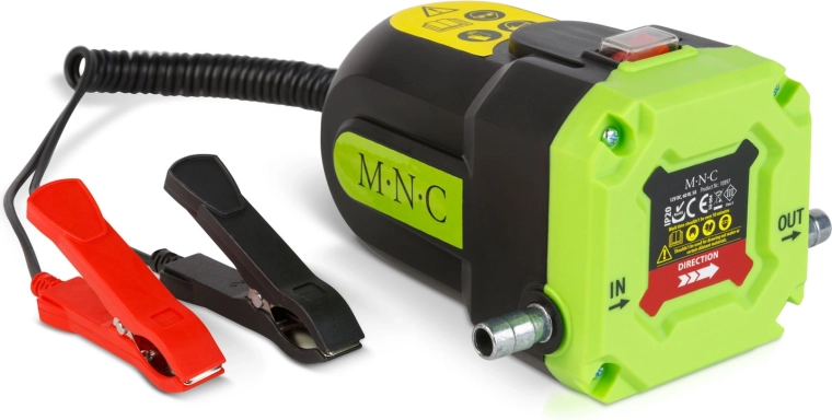 Voeding via een 12V-autoaccu