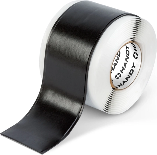 Self-fusing butyl rubber insulating tape 3 m × 50 mm × 1.65 mm, black