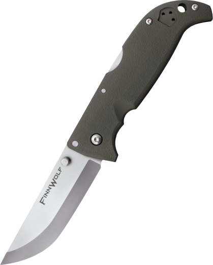 Cold Steel Finn Wolf OD Green pocket outdoor knife
