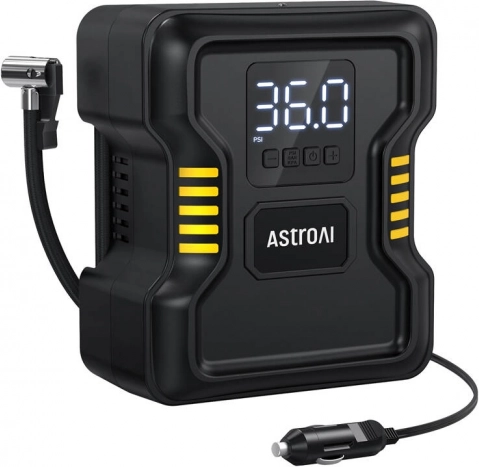 Tragbarer Auto-Kompressor AstroAI 150 PSI mit automatischer Abschaltung