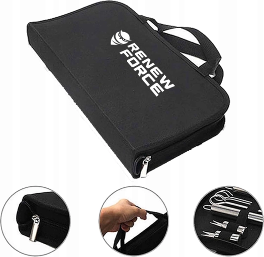 Sturdy XL case with a zipper and handles