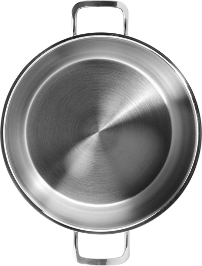 Inox 18/10 massif et poignées confortables