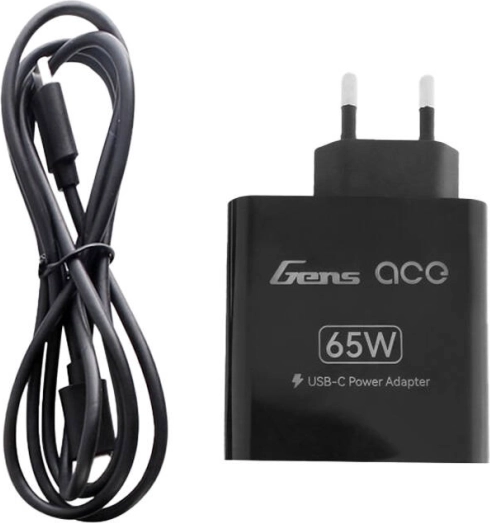 Gens Ace 65W Power Adapter with EU Plug
