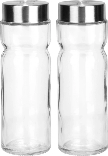 Robustes Glas und Metalldeckel