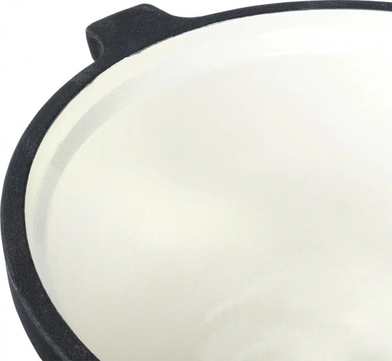 Geëmailleerde binnenkant voor eenvoudig schoonmaken