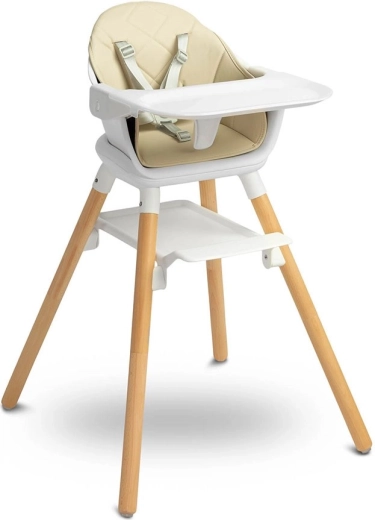 3-in-1: hoher Stuhl, niedriger Stuhl und Hocker