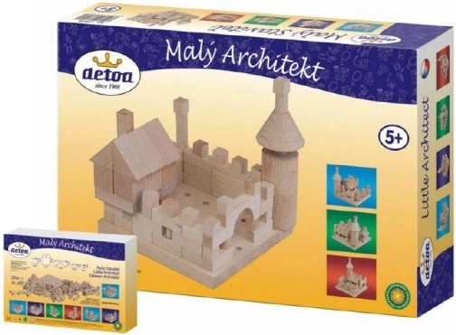Detoa Little Architect – wooden construction set for children