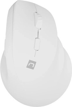 Vertikale kabellose Maus Crake 2 BT 5.2 + 2.4GHz weiß