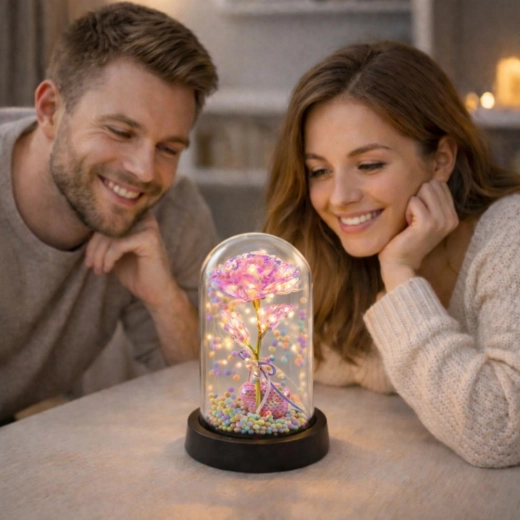 Sanfte warmweiße LED-Beleuchtung