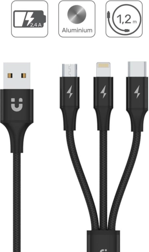 Charge rapide et sûre 12 W / 2,4 A
