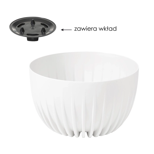 Misa Mira 300 cache-pot blanc avec insert