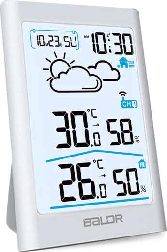 Helder verlicht lcd voor snel lezen