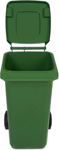 Breed deksel voor comfortabel vullen