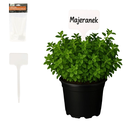 Plastic Plant Labels, Set of 30