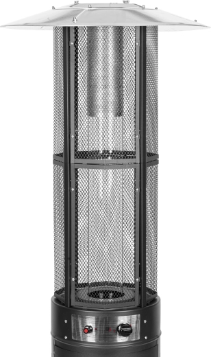 Powerful 11 kW output and even radiant heat