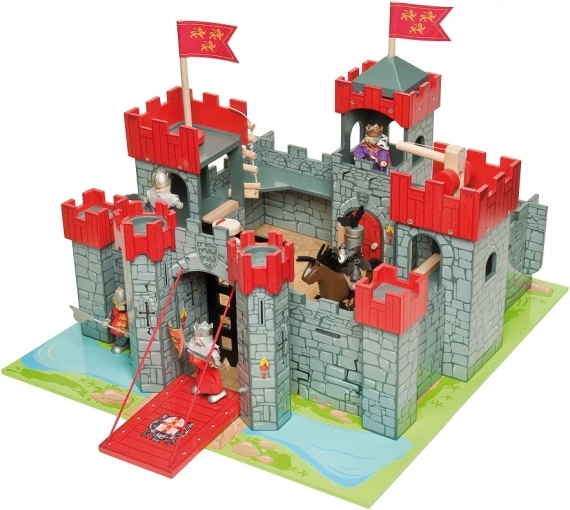 Le Toy Van Wooden Lionheart Castle