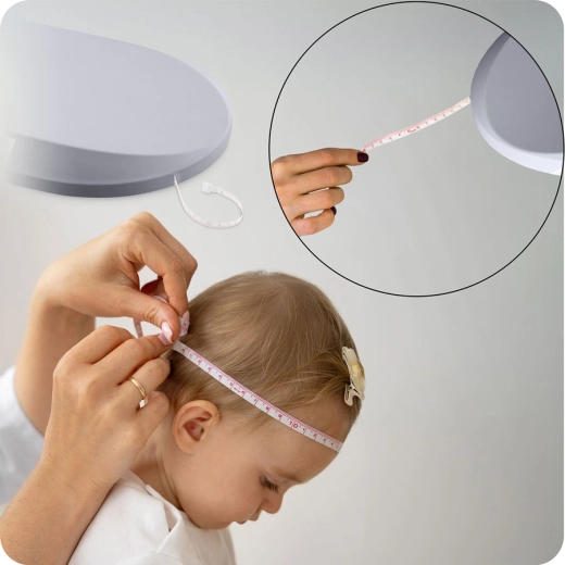 Ruban de mesure jusqu’à 150 cm pour un suivi complet de la croissance