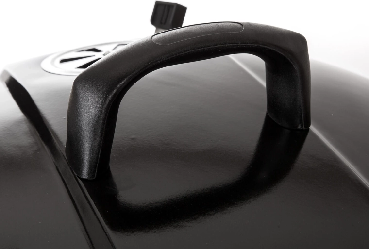 Lid with airflow control and safe grip