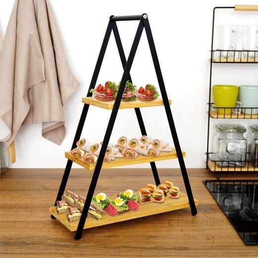 Multi-level display without unnecessary footprint