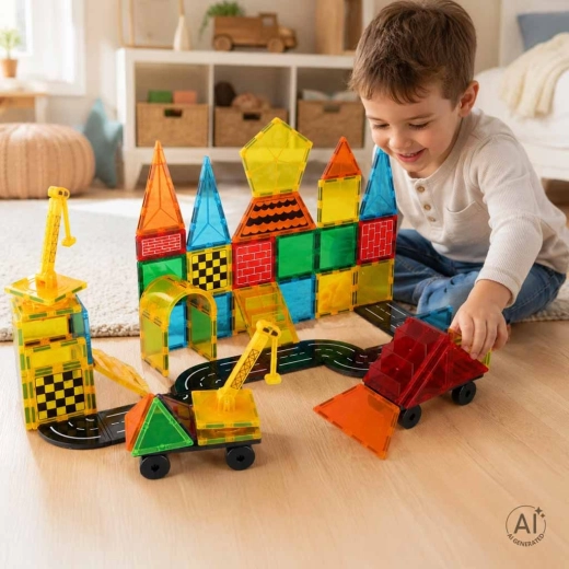 STEM play: shapes, proportions, and logical thinking