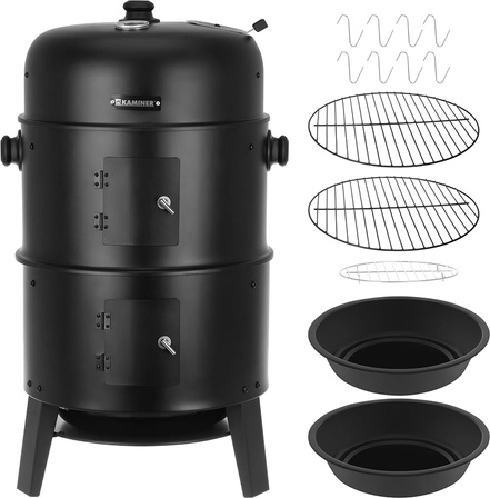 Mehr Platz: 2 verchromte Roste und 8 Haken