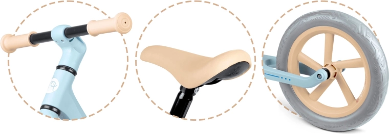 Grows with your child: saddle 35–41 cm