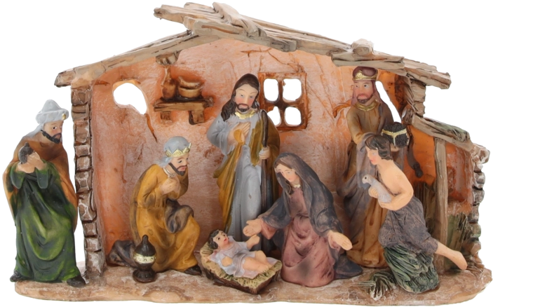 Detailed, hand-painted figurines