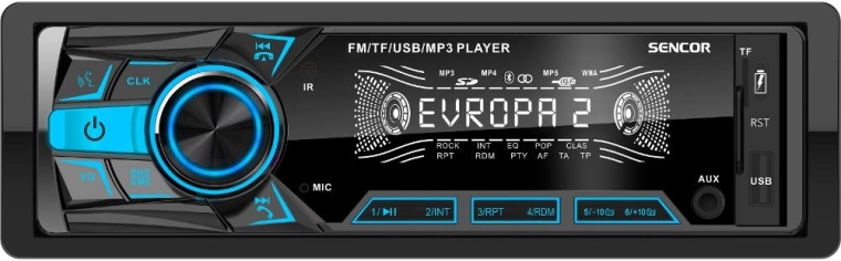 Sencor SCT 5060BMR 2DIN-autoradio met touchscreen