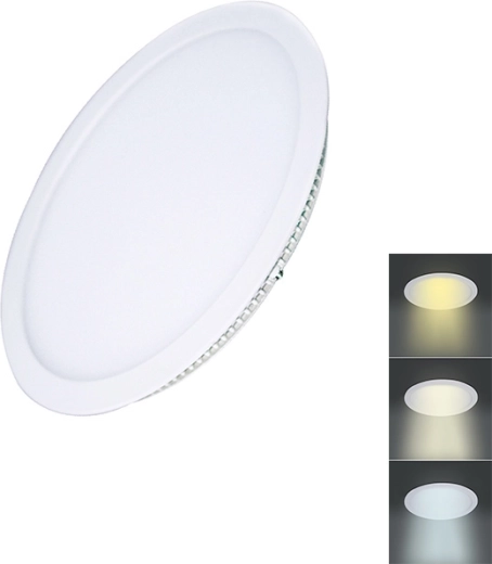 Solight LED mini paneel CCT inbouw rond 6 W