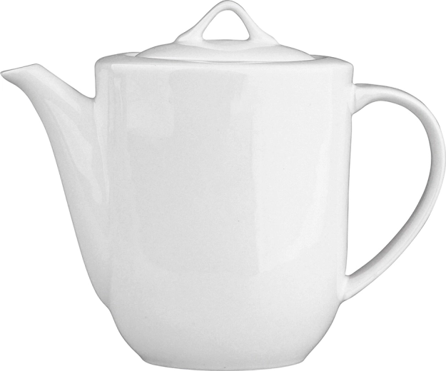 Regular porcelain teapot 1.2 l, cream