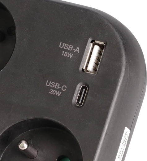 Snelladen USB-A + USB-C