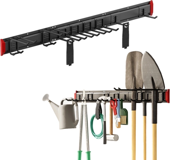 Maclean wall-mounted tool organizer MC-179