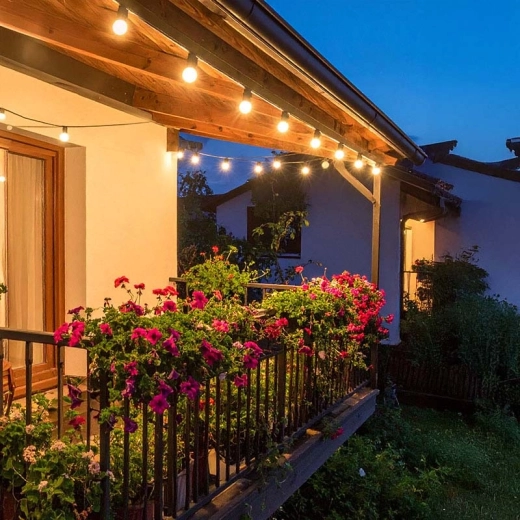 Une lumière chaude pour une atmosphère chaleureuse