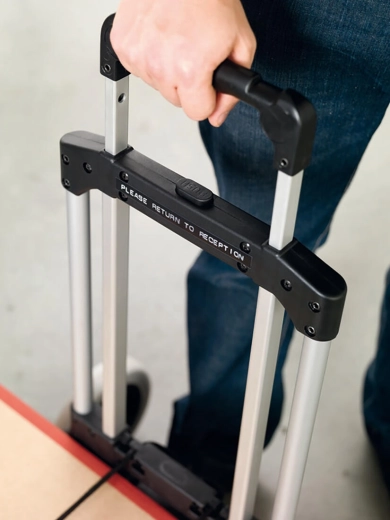 Ergonomische greep voor comfortabel labelen