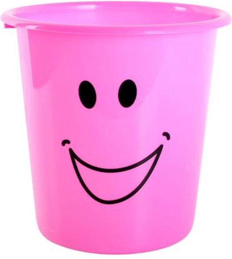 TORO Plastic Paper Bin 6.4 l Smiley