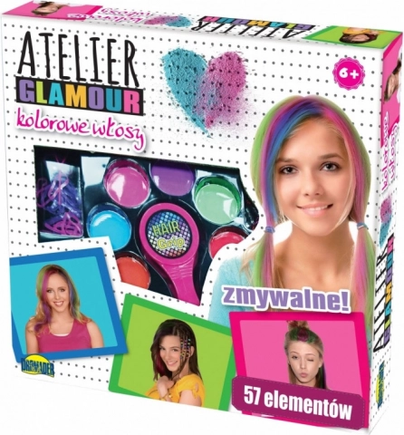 Coffret cosmétique Atelier Glamour Cheveux colorés