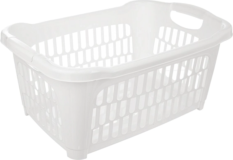 Wäschekorb Hobby 25 l weiß