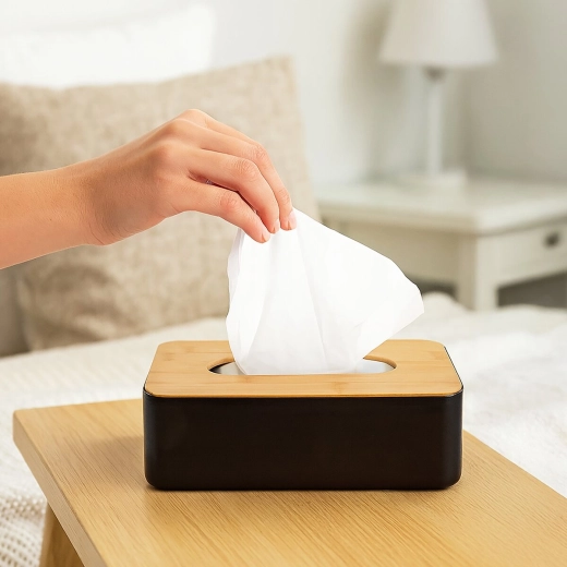 Convenient one-by-one tissue dispensing