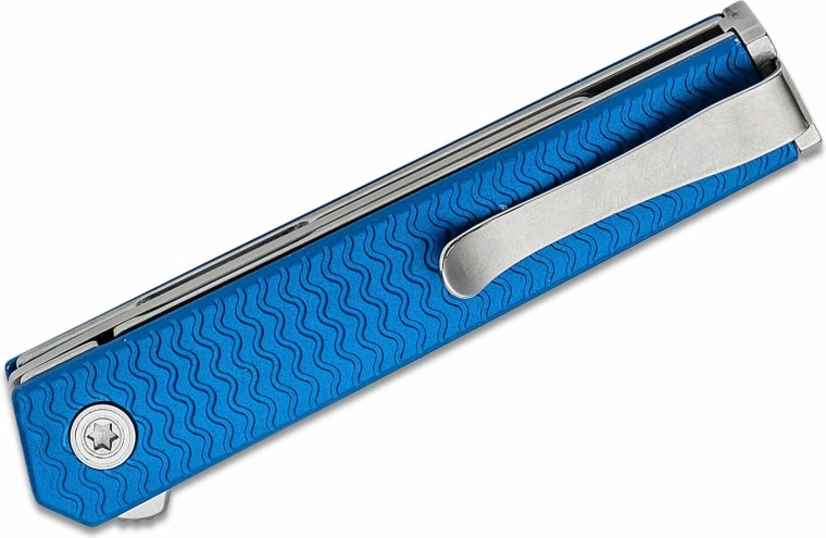 Getextureerde aluminium handgreep en omkeerbare clip