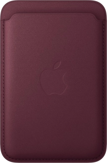 Portefeuille Apple FineWoven avec MagSafe pour iPhone – bordeaux
