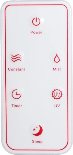 Convenient remote control and practical modes