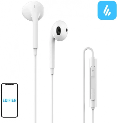 Kabelgebundene USB‑C In‑Ear‑Kopfhörer EDIFIER P180 – Weiß