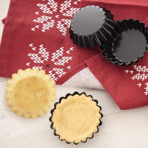 Geriffelter Rand für schön geformte Tartalettes