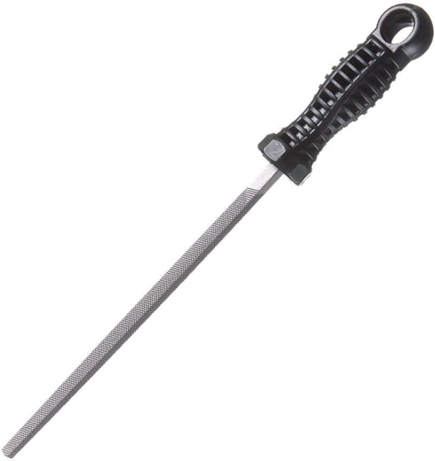 Lime carrée pour métal 200 mm, taille croisée, 8×8 mm