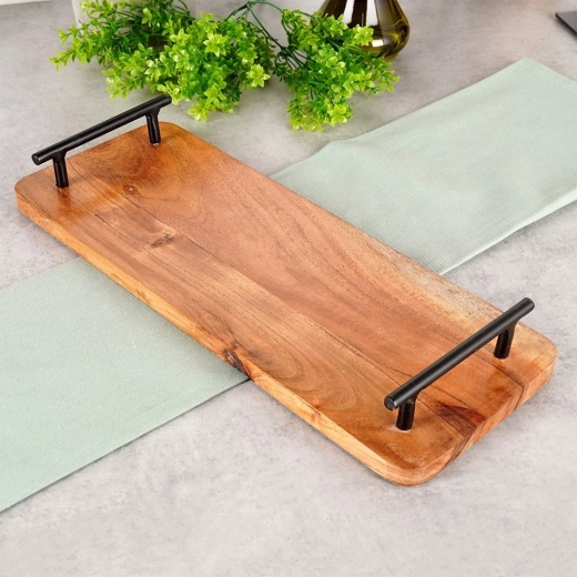 Acaciahout met een prachtige natuurlijke nerf