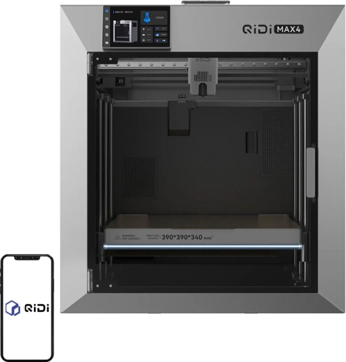 QIDI Max 4 enclosed 3D printer with heated chamber