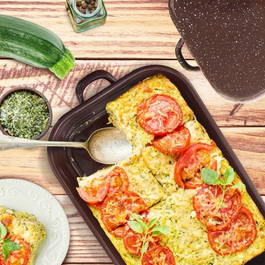 2 in 1: lid as a standalone baking dish
