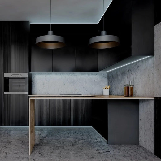 Hoge lichtopbrengst voor werk- en decoratieve verlichting