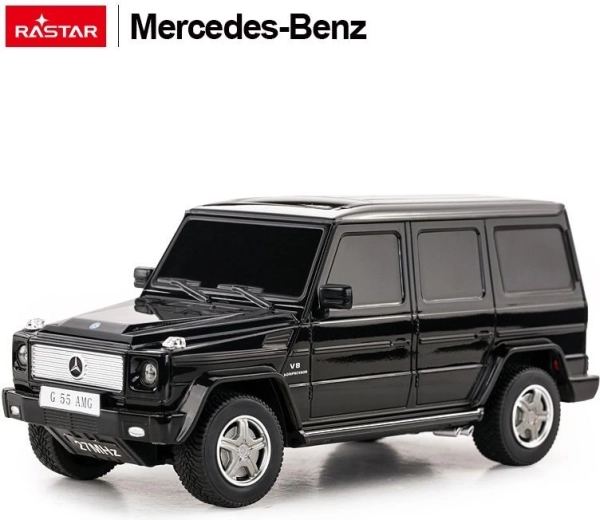 Rastar Mercedes G55 RC-auto met afstandsbediening 1:24 zwart - 1 stuk
