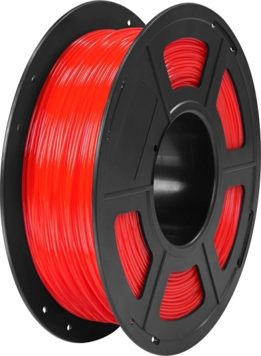 Anycubic TPU-filament transparant rood 1 kg